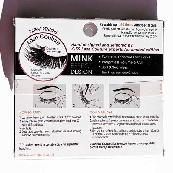 4/$20 KISS Lash Couture Max Out Limited Edition 14mm - Glam to the Max - Picture 5 of 6